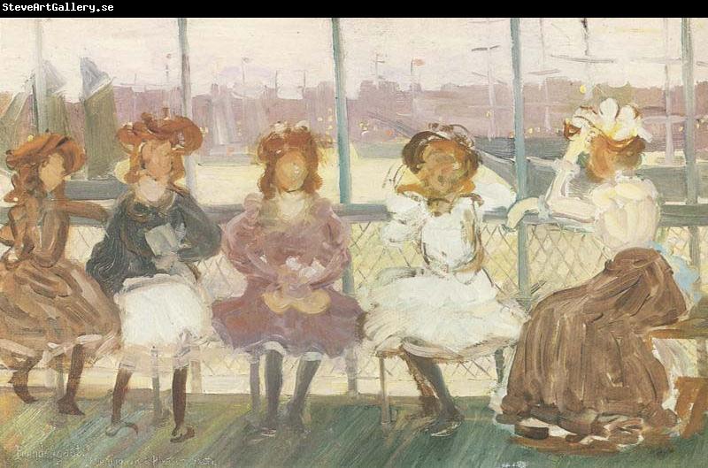 Maurice Prendergast Evening on a Pleasure Boat